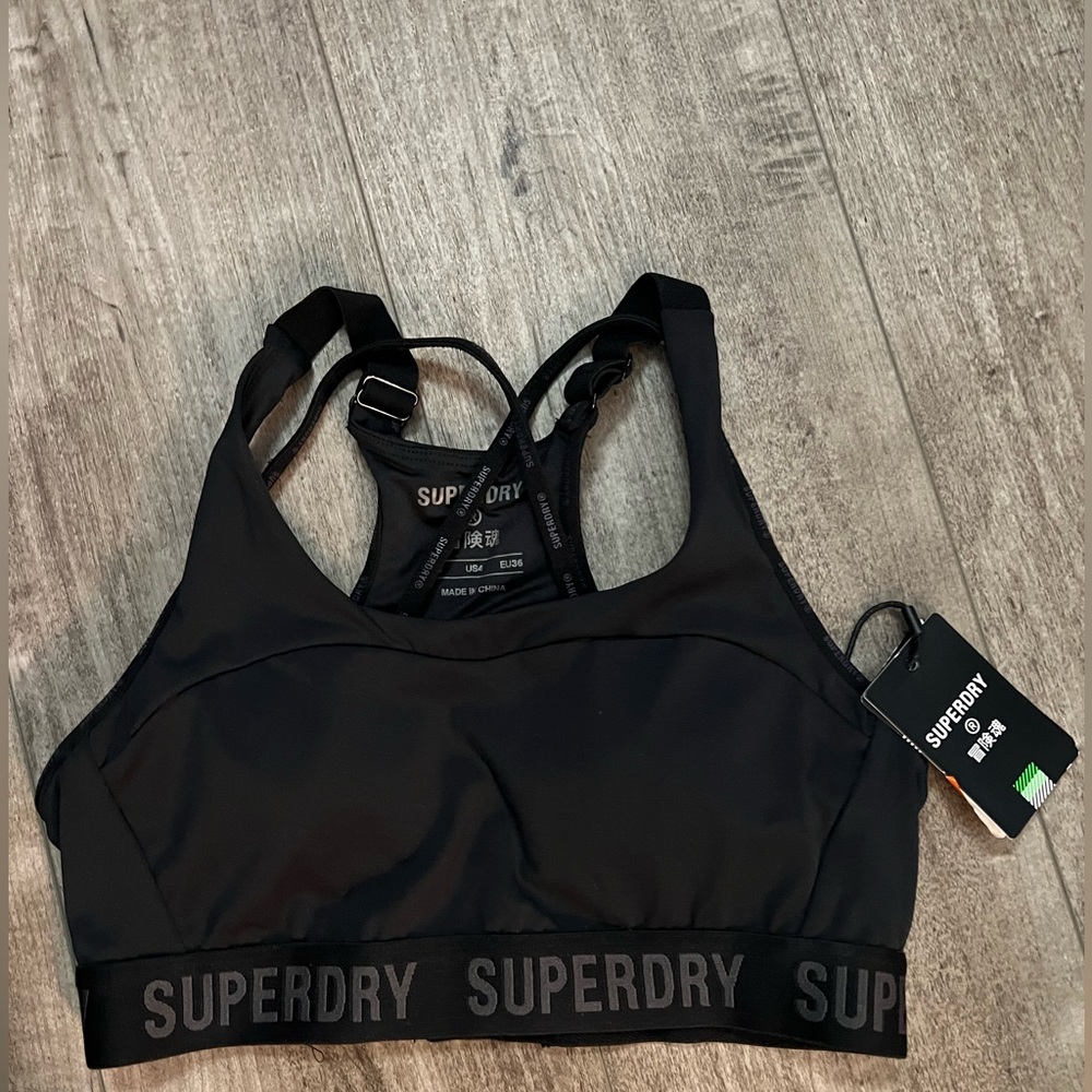 NWT SuperDry sport bra